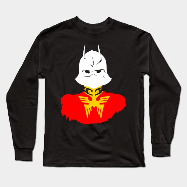 Char Aznable Silhouette Long Sleeve T-Shirt by Pakyu Pashion